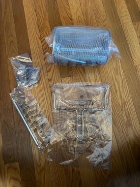 Stainless Steel Pampered Chef airfryer Accessories Set